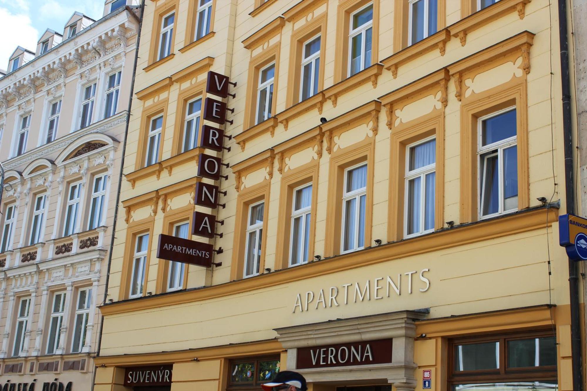 Apartments Verona Karlovy Vary Esterno foto